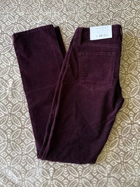 Dark Red Corduroy Pants - NEW!!